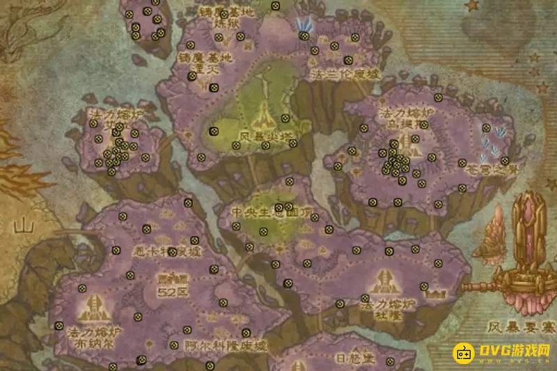 《魔兽世界》精金矿石采集地点