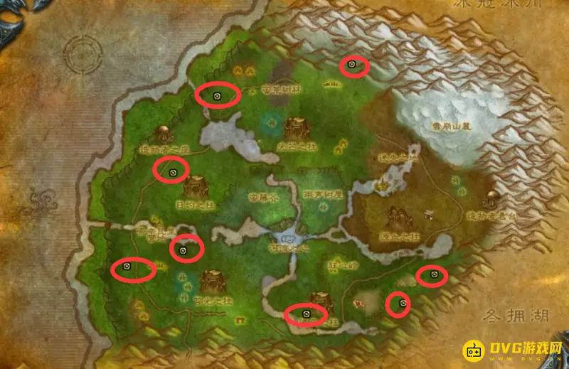 《魔兽世界》索拉查盆地灵魂兽位置