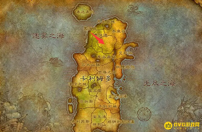 《魔兽世界》联盟去灰谷路线详解