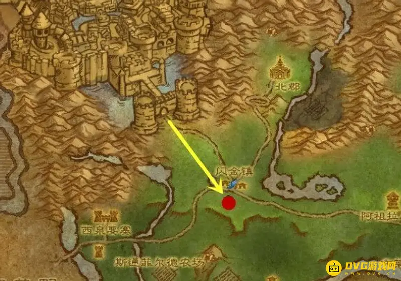 《魔兽世界》暗月马戏团位置