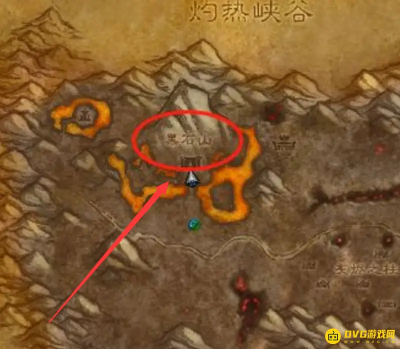 《魔兽世界》燃烧平原通行路线