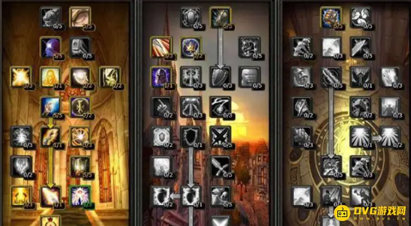 魔兽世界怀旧服70骑士练级天赋顺序