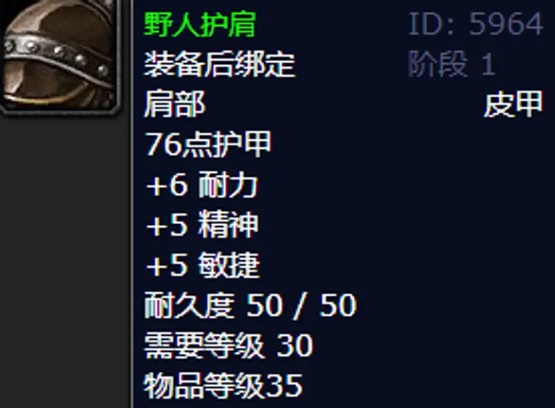 《魔兽世界》制皮1