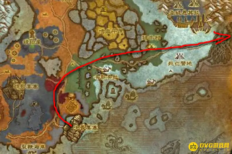 《魔兽世界》祖达克地图前往指南