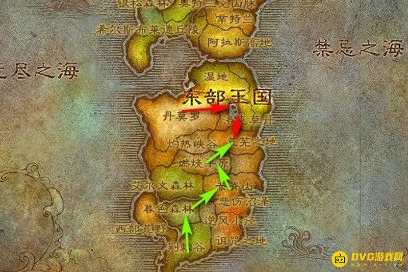 《魔兽世界》40级升级地点推荐