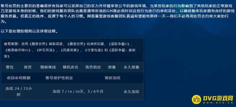 《魔兽世界》冻结14天再冻结规则
