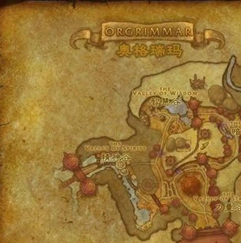 《魔兽世界》奥格瑞玛传送门大厅位置解析
