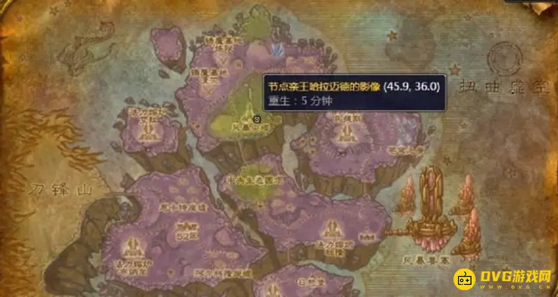 《魔兽世界》二号三角点坐标详解