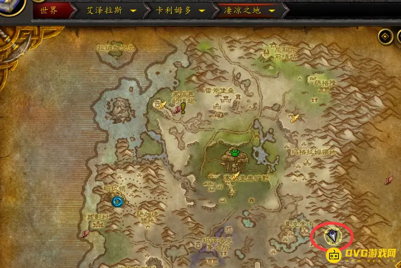 魔兽世界的破影峡谷位置详解