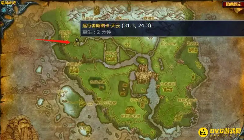 《魔兽世界》裂木森林位置详解