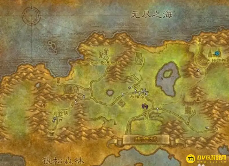 《魔兽世界》部落联盟银松森林路线详解