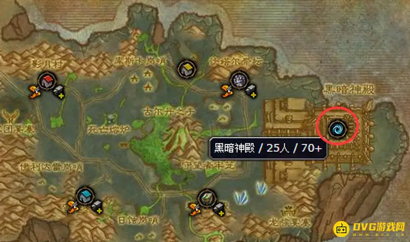 《魔兽世界》黑暗神殿副本人数说明