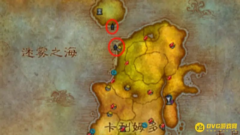 《魔兽世界》千针石林路线详解