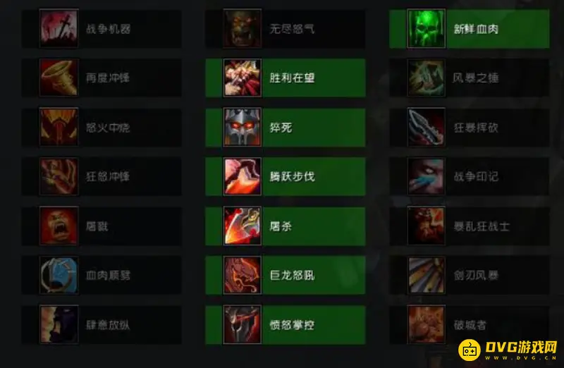 魔兽世界60级狂暴战士天赋与输出手法详解