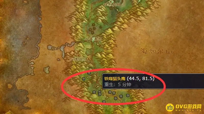 《魔兽世界》怀旧服60级猫头鹰在哪-60级猫头鹰位置