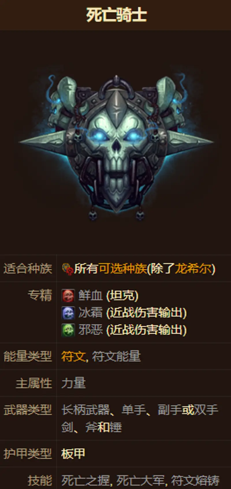 《魔兽世界》巫妖王首发职业推荐