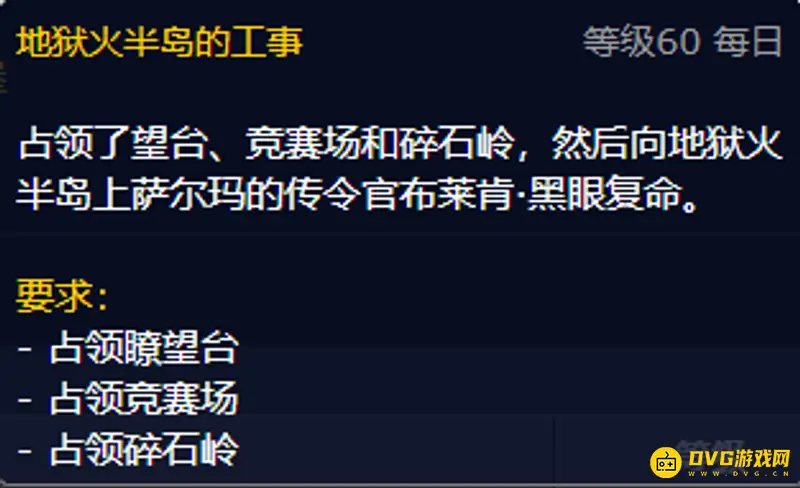 魔兽世界荣耀堡印记获取方法
