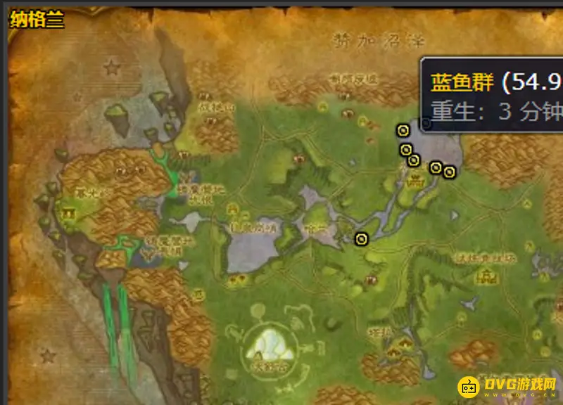 《魔兽世界》冰鳞蓝鱼钓点指南