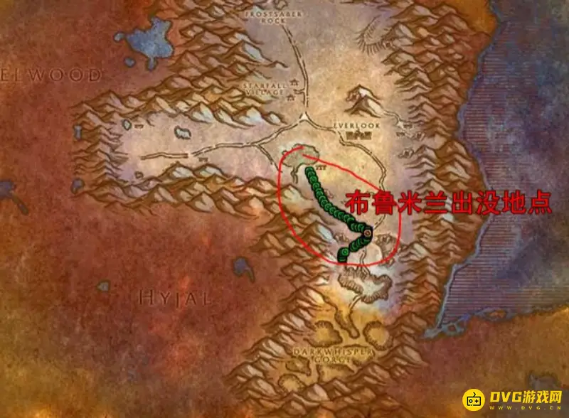 《魔兽世界》布鲁米兰位置详解