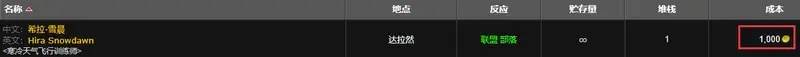 《魔兽世界》寒冷飞行价格详解