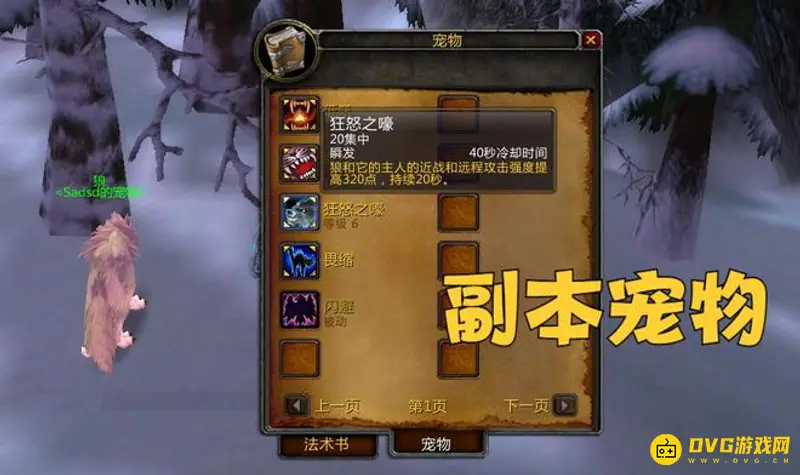 《魔兽世界》WLK猎人宠物选择