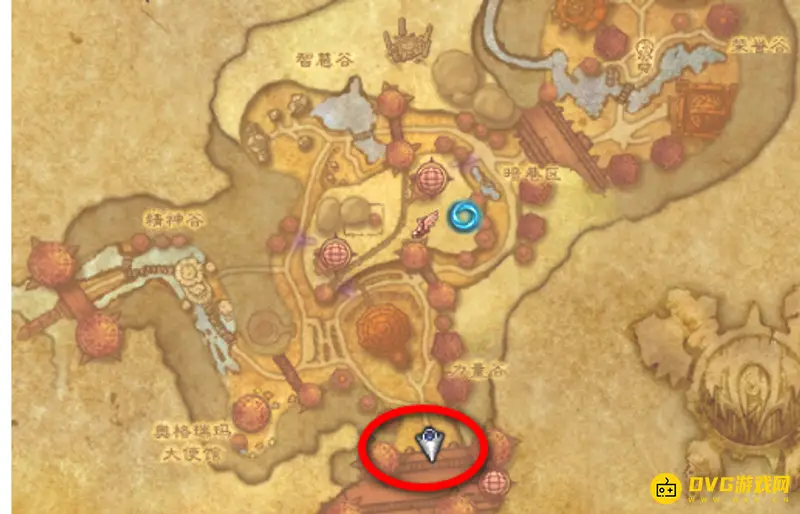 《魔兽世界》奥格瑞玛传送门位置