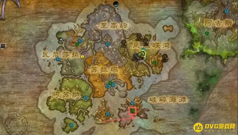 魔兽世界萨格拉斯之墓位置详解
