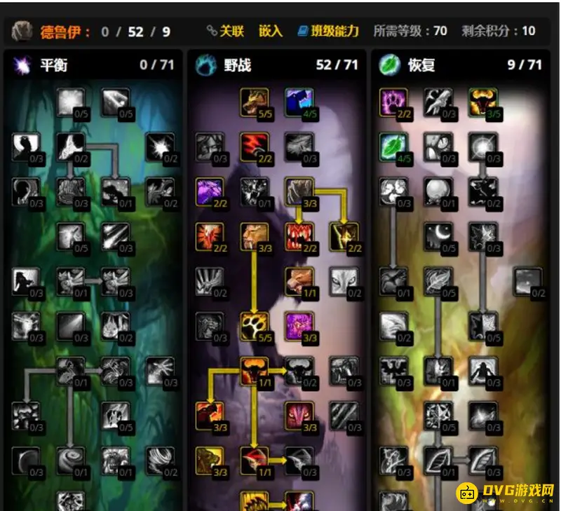 《魔兽世界》WLK小德练级天赋推荐