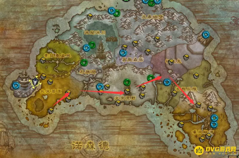 《魔兽世界》联盟去嚎风峡湾攻略