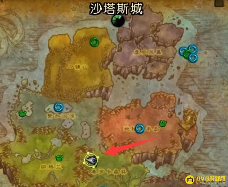 魔兽世界沙塔斯军需官位置详解