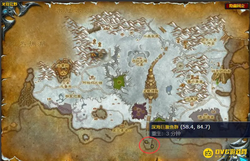 《魔兽世界》亚口鱼钓点详解