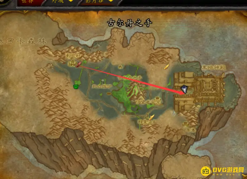 魔兽世界黑暗神殿路线详解