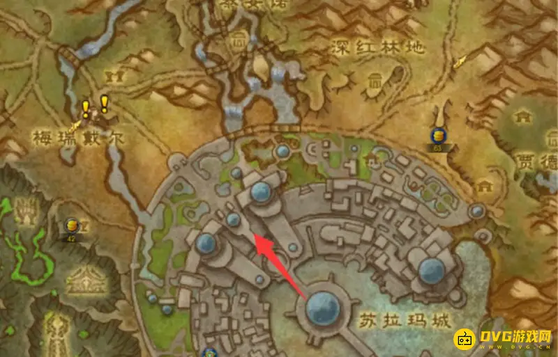 《魔兽世界》暗夜要塞副本路线