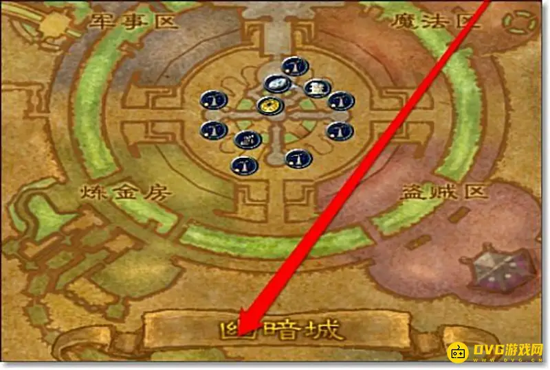 《魔兽世界》幽暗城至银松森林路线详解