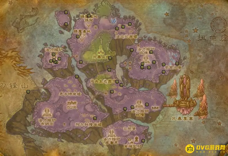 《魔兽世界》精金矿石采集地点