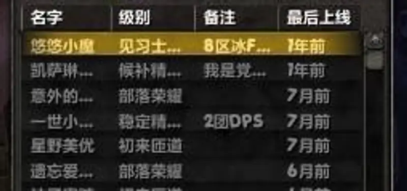 《魔兽世界》中AFK含义解析