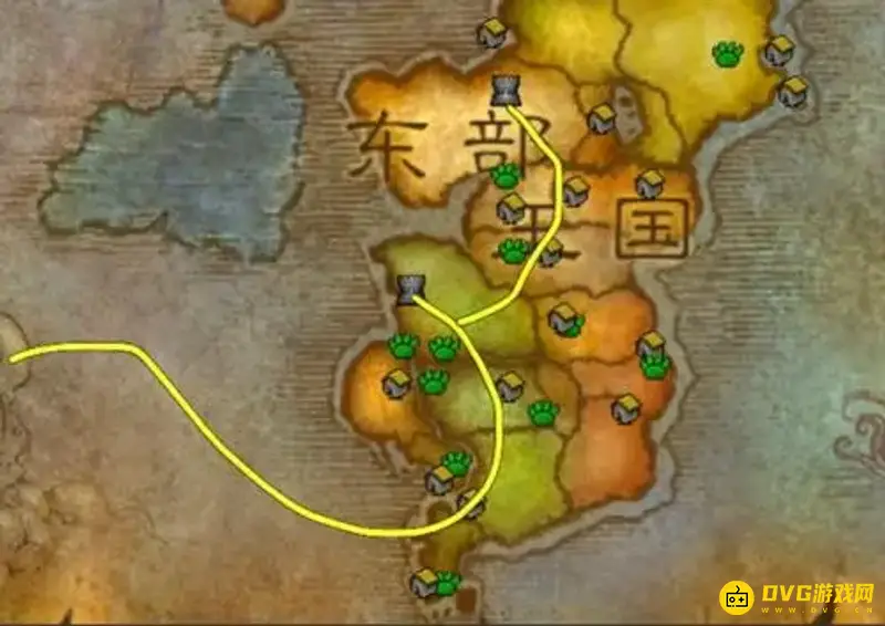 魔兽世界WOW联盟主城位置详解