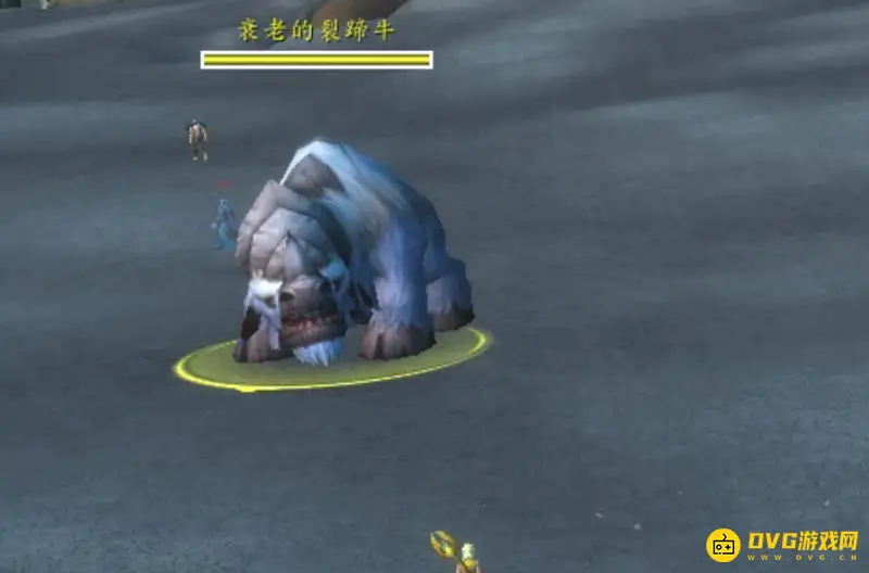 《魔兽世界》巨大的骨虫裂蹄牛位置详解