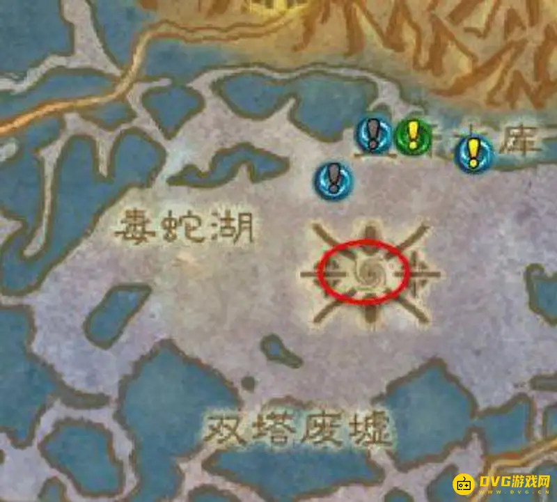 魔兽世界盘牙水库入口位置详解