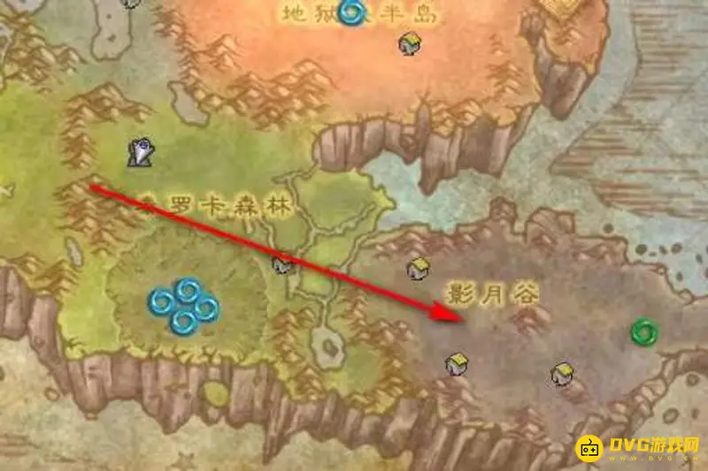 《魔兽世界》影月谷到达指南