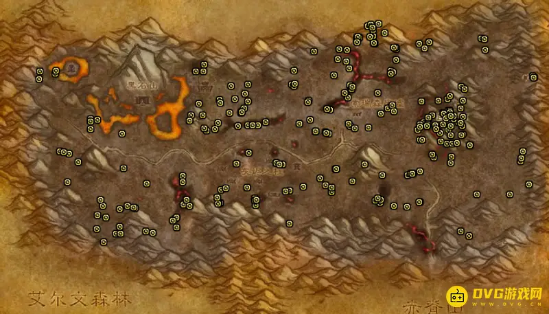 魔兽世界秘银矿石采集地点