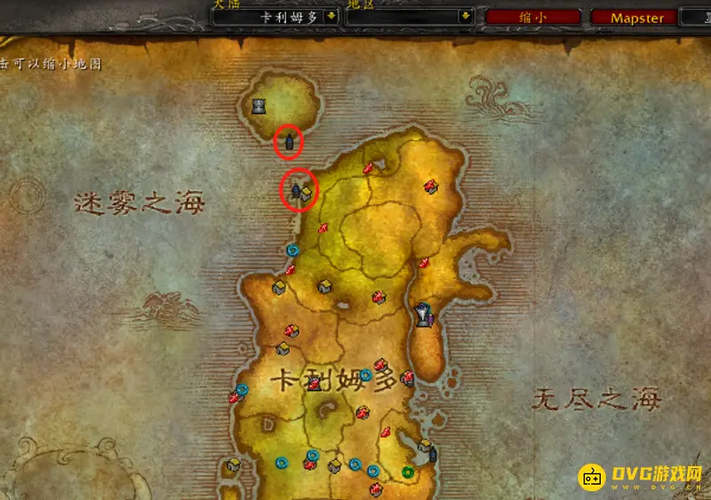 《魔兽世界》泰达希尔进入路线详解