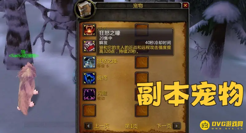 魔兽世界生存猎人宠物选择