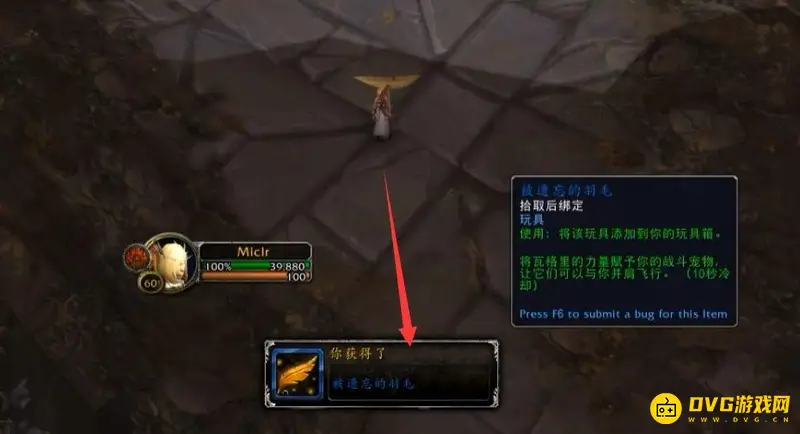 《魔兽世界》被遗忘的羽毛获取攻略