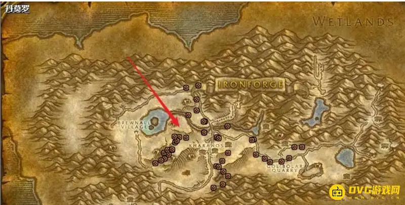 《魔兽世界》大型峭壁野猪在哪-大型峭壁野猪位置详解