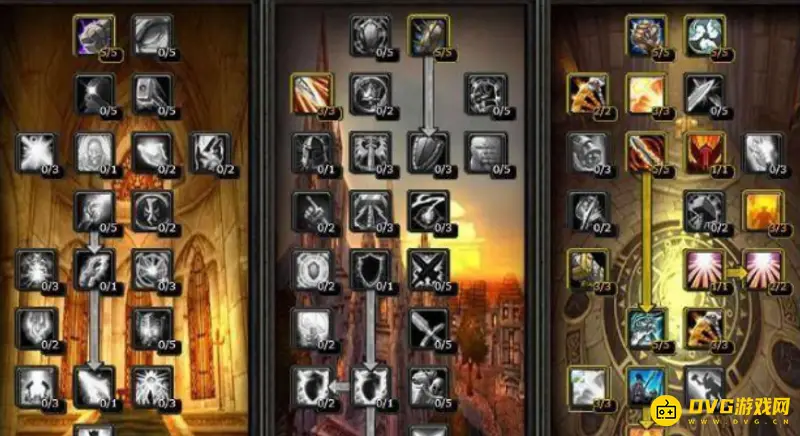 魔兽世界怀旧服70骑士练级天赋顺序