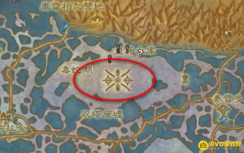 《魔兽世界》的幽暗沼泽入口