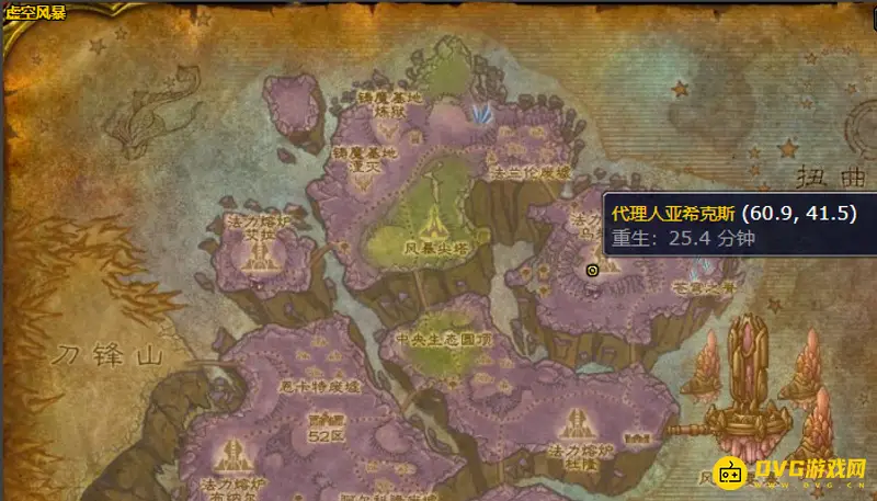 《魔兽世界》贪婪者阿克努斯任务位置详解