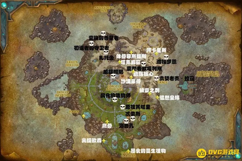 《魔兽世界》扎雷殁提斯蜗牛分布