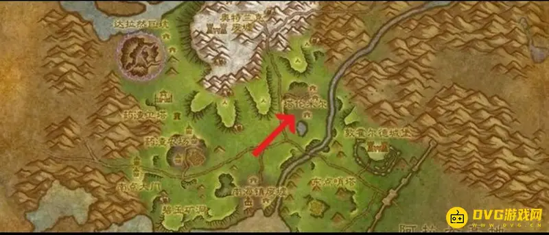 魔兽世界wow塔伦米尔水井位置详解
